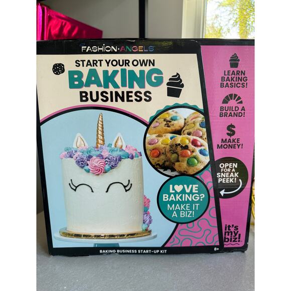 Fashion Angels Start Your Own Baking Business Kids Craft Kit NEW - Picture 1 of 2